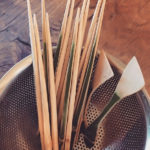 竹細工お箸とバターナイフ